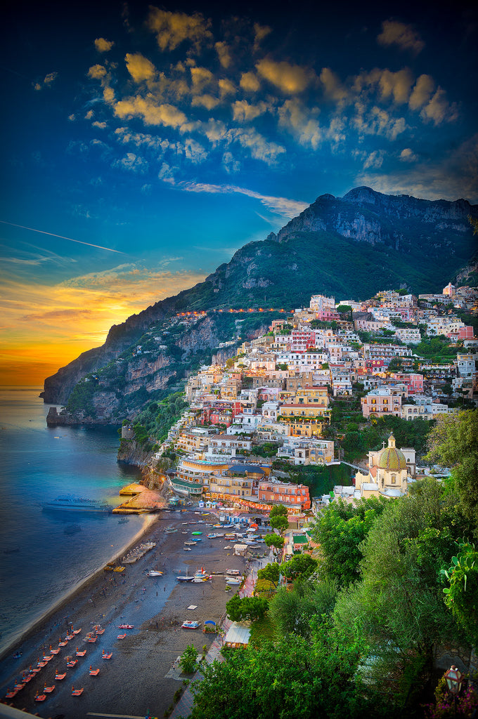 positano looking west