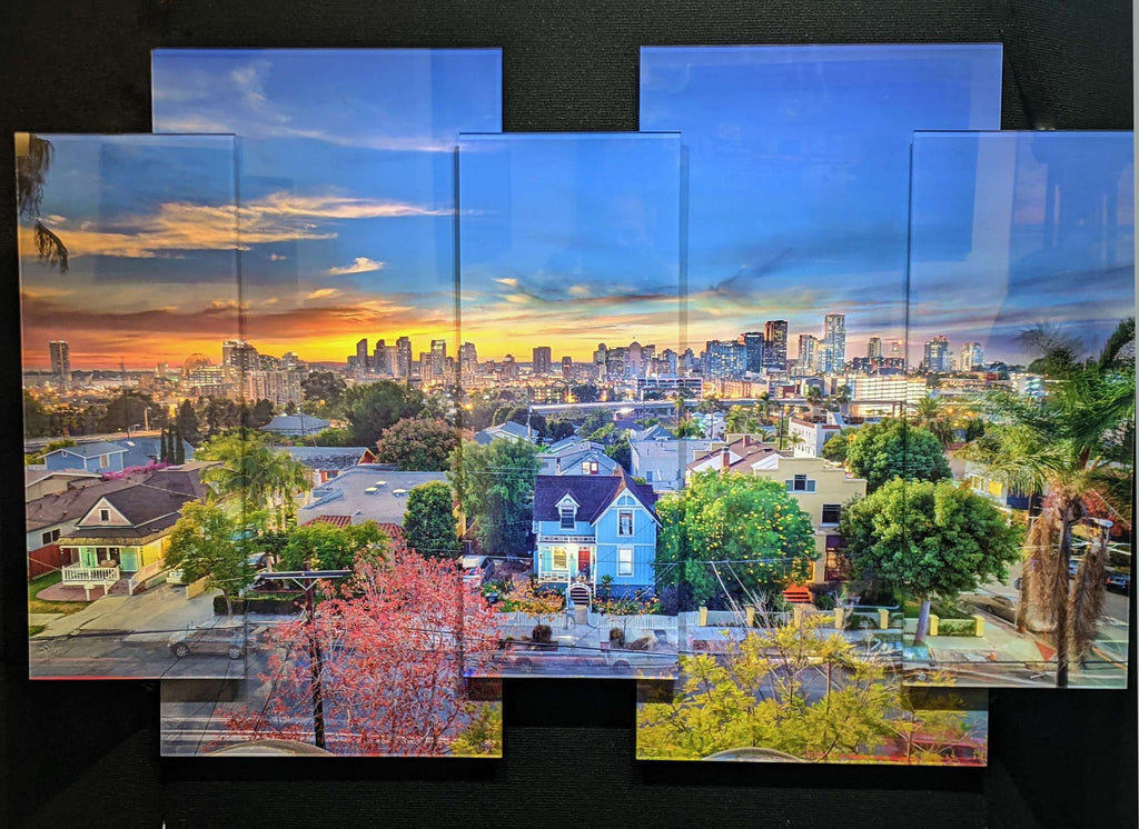 Custom RWI 33x50 5ive Panel my roof Museum Mounted Print