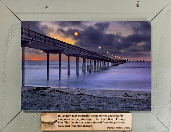 O.B. Reclaimed Pier Wood Prints - o.b. pier