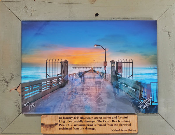 O.B. Reclaimed Pier Wood Prints - on o.b. pier