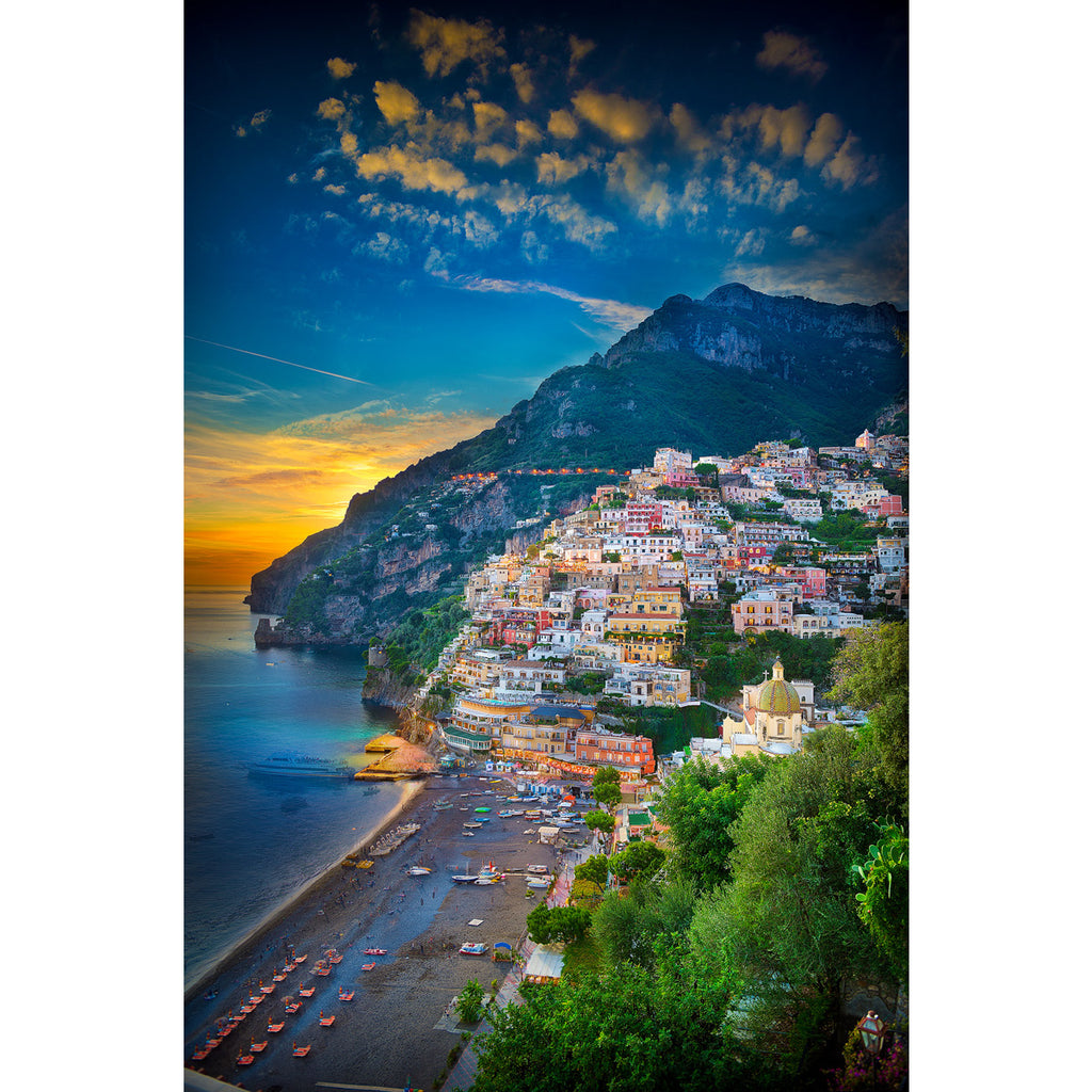 positano looking west