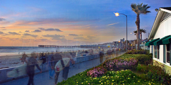 boardwalk to crystal pier