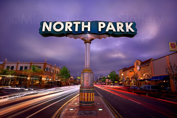 north park sign