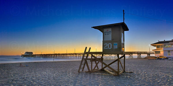 tower 20 next to newport pier