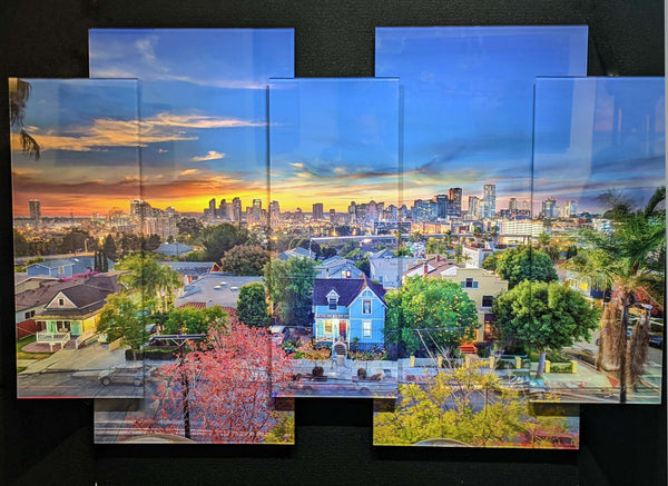 Custom RWI 33x50 5ive Panel my roof Museum Mounted Print