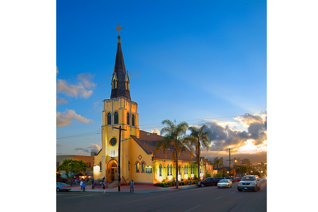 our lady of angels church on good friday