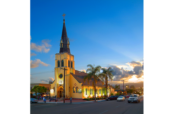 our lady of angels church on good friday