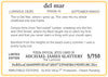 del mar - testnet fine art trading card
