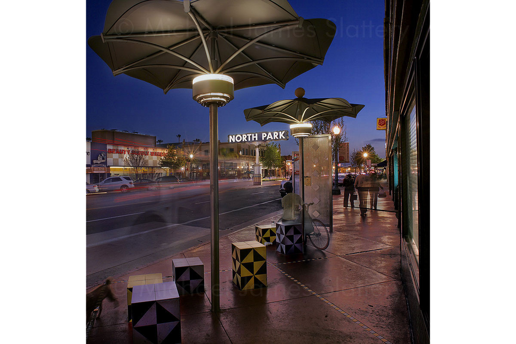 north park bus stop