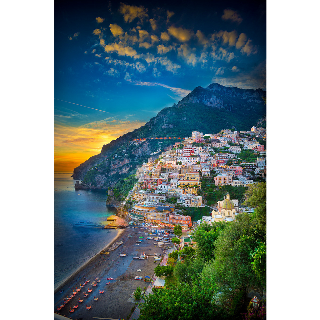 positano looking west