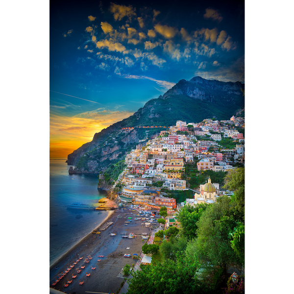 positano looking west