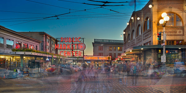 Custom 15x30 pike place MuseumMount