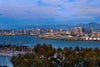 downtown from point loma